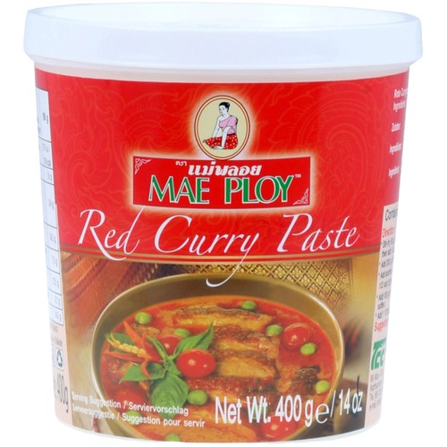 Currypasta Röd Thai 400g Mae Ploy