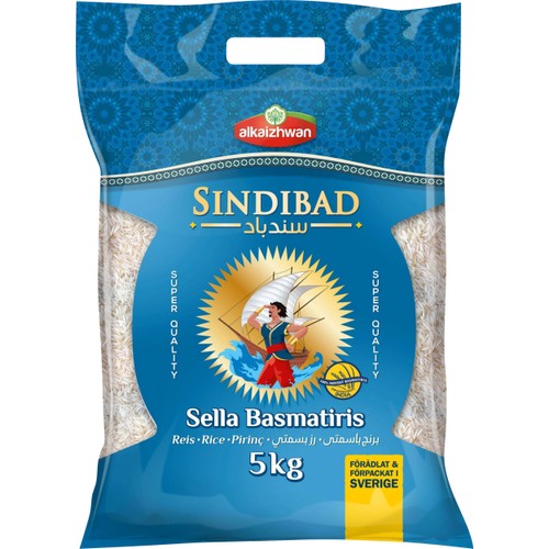 Basmatiris Sella 5kg Sindibad