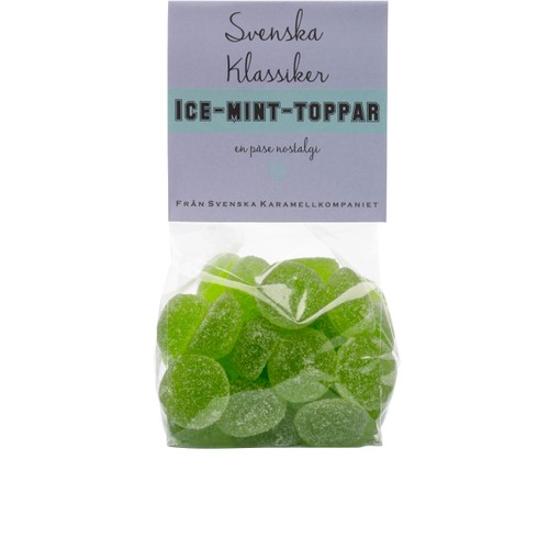 Godis Ice-mint-toppar 200g Svenska Karamellkompaniet