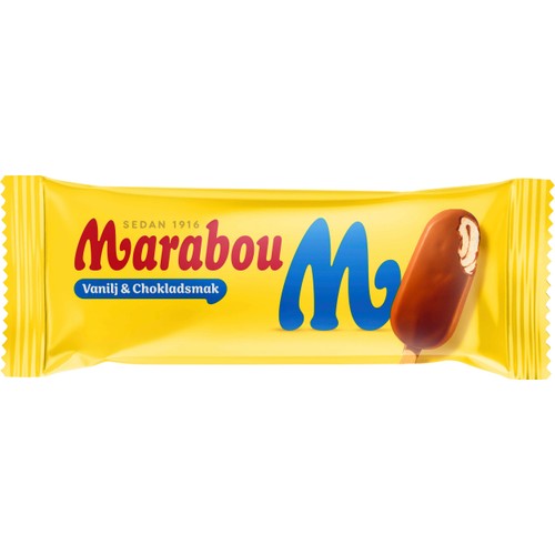 Marabou vanilj & chokladsmak 1-p Mondelez