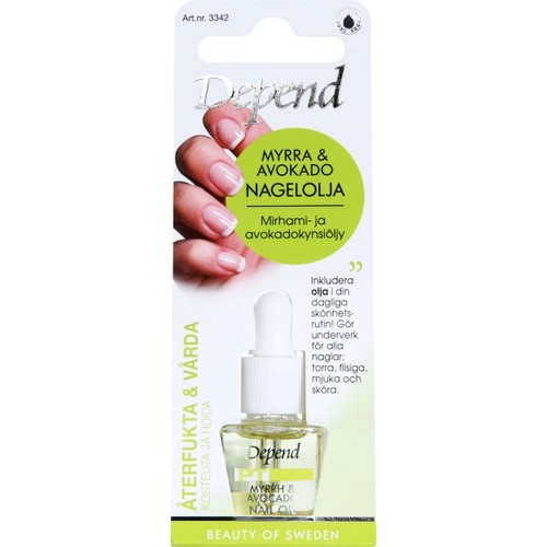 Nagelolja Myrra & Avokado 1-p Depend