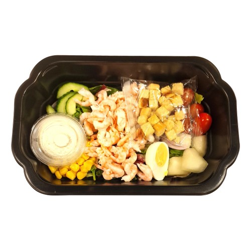 Räksallad med pasta