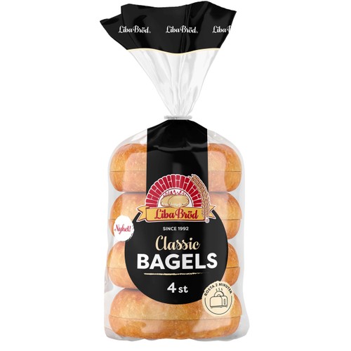 Bagels Classic 300 g Liba Bröd