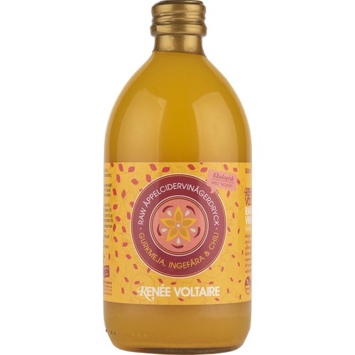 Äpplecidervinäger Gurkmeja Chili 500ml Renée Voltaire