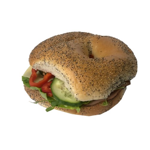 Bagel  Ost&skinka ca 200g