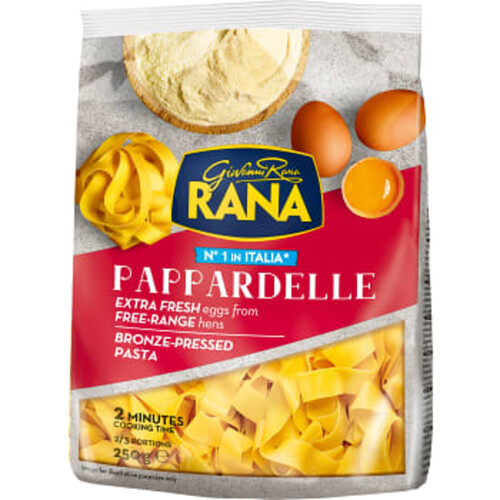 Pasta Pappardelle Färsk 250g Rana
