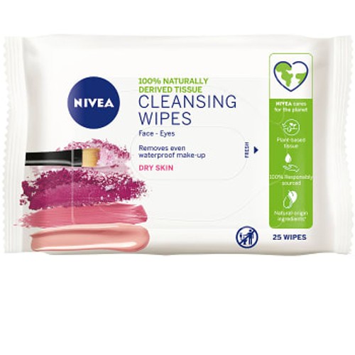 Ansiktsservetter Gentle Cleansing Wipes 25-p NIVEA