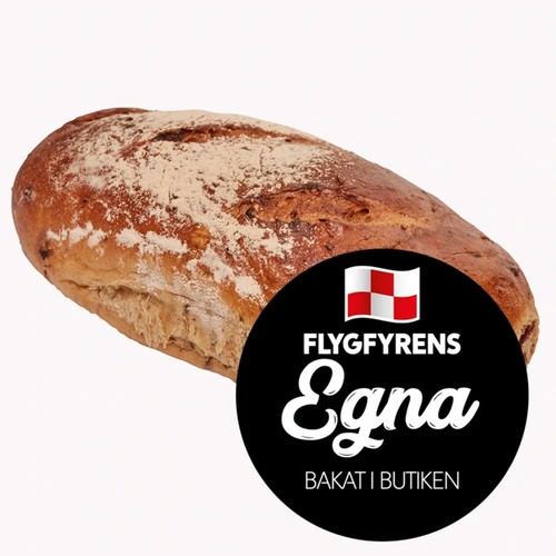 Dinkelbröd Tranbär ca 500g Flygfyren Bageri