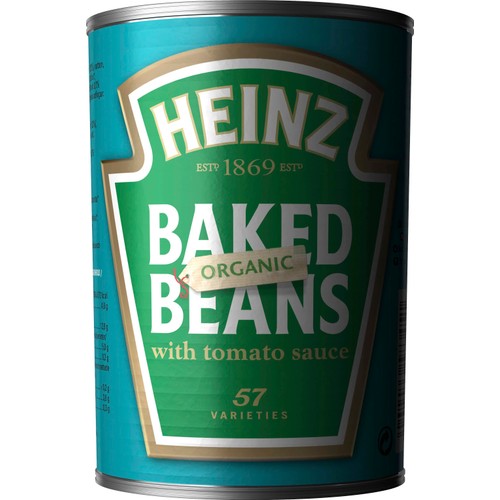 Vita bönor i tomatsås Ekologisk 415g Heinz