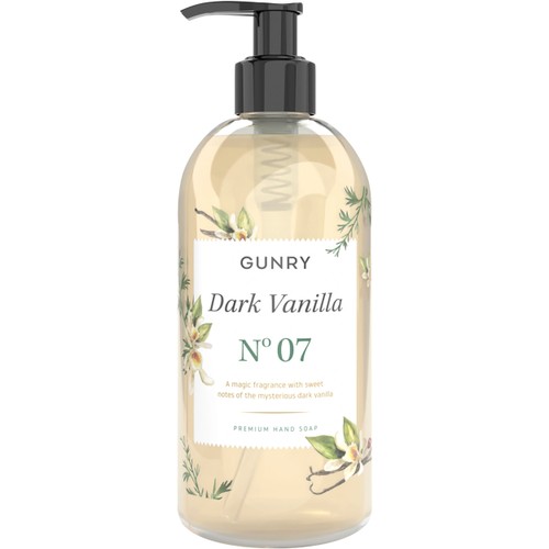 Flytande Handtvål Dark Vanilla 500ml Gunry