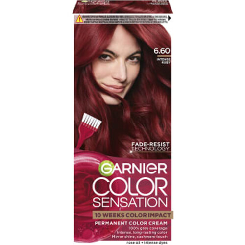 Hårfärg Intense Ruby 6.60 1-p Color Sensation Garnier
