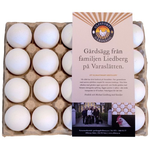 Gårdsägg 20-p M/L Ulfstorps Gårdsägg