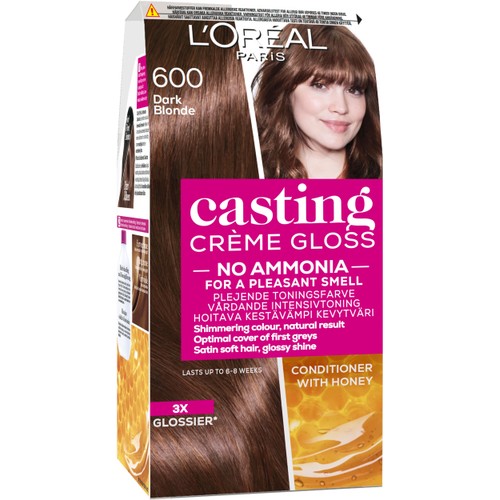 Hårtoning 600 Dark Blonde 1-p Casting Creme Gloss