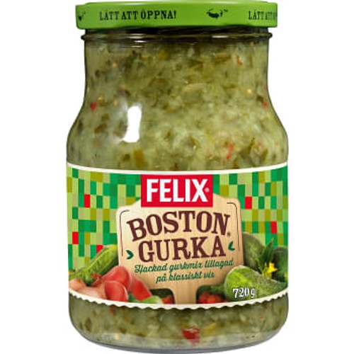 Bostongurka Orginal 720g Felix