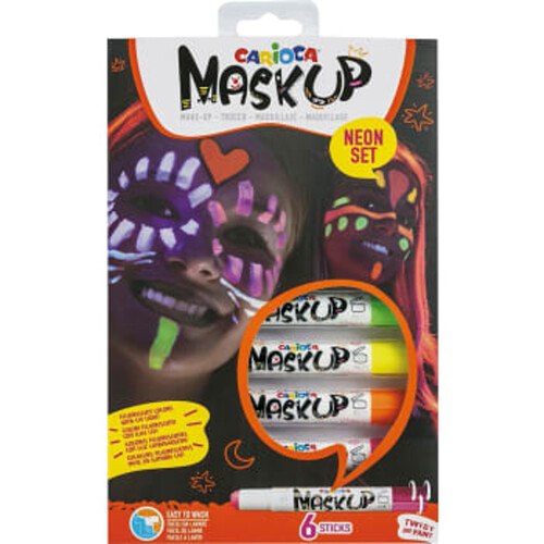 Mask-Up Fluo 6-p Carioca