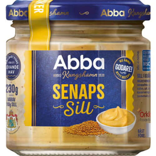 Senapssill 230g Abba