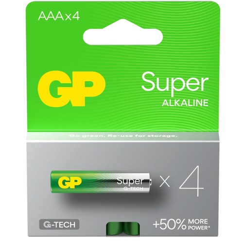 Batteri GP Super Alkaline AAA/LR03 4-pack GP