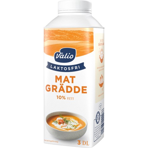Matgrädde Laktosfri 10% 3dl Valio
