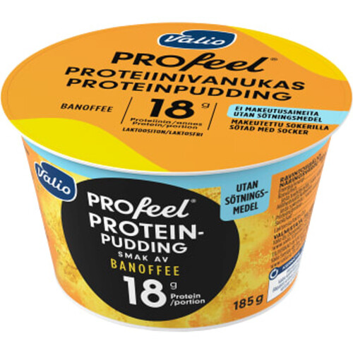 Proteinpudding PROfeel® Banoffee Laktosfri 1,9% 185g Valio