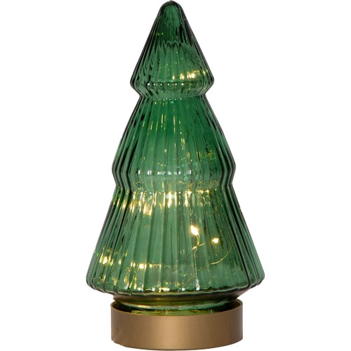 Glasdekoration gran LED 20cm Star Trading
