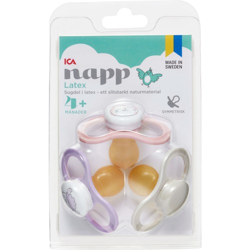 Napp Latex Katt 4mån+ 3-p ICA