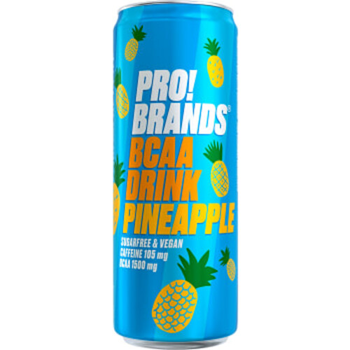 Energidryck BCAA Drink Pineapple 330ml ProBrands