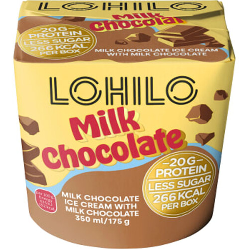 Glass Milk Chocolate 350ml LOHILO