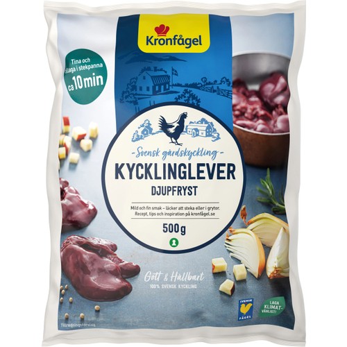 Kycklinglever 500g Kronfågel