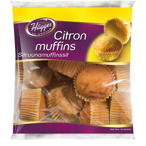 Citronmuffins 200g Hägges