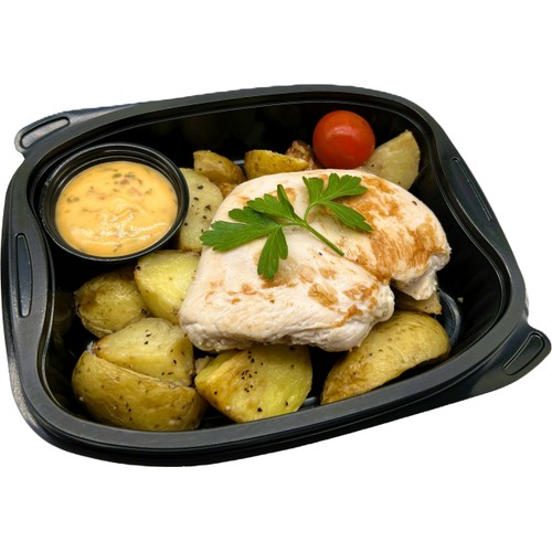 Kycklingfilé Med Rostad Potatis Och Chilibearnaise 370g Jätten Cater