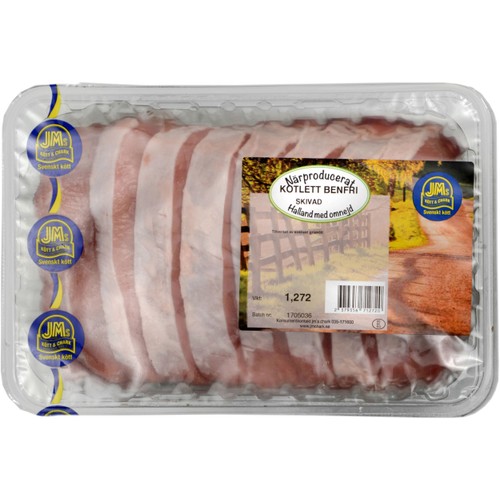 Kotlett Benfri Skivad ca 1,2kg JM Chark