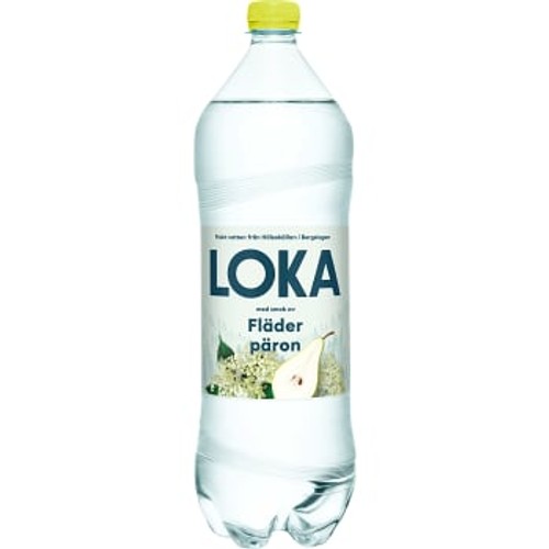 Vatten Kolsyrat Fläder Päron 150cl Loka