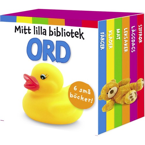 Mitt lilla bibliotek. Ord - 6 små böcker