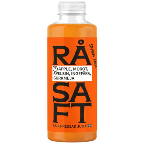 Juice Äpple Morot Apelsin 700ml Råsaft