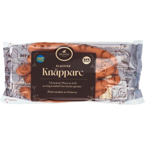 Korv Knäppare 360g Siljans Chark