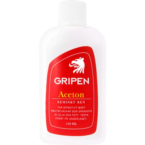 Aceton Kemiskt ren 150ml Gripen