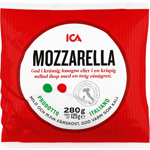 Mozzarella 125g ICA