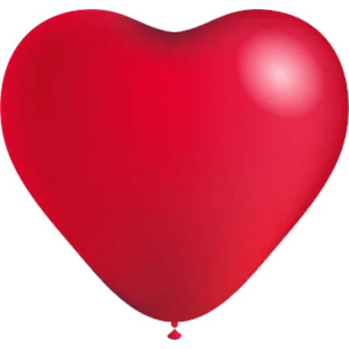 Ballong hjärtan 4-p Happy Party