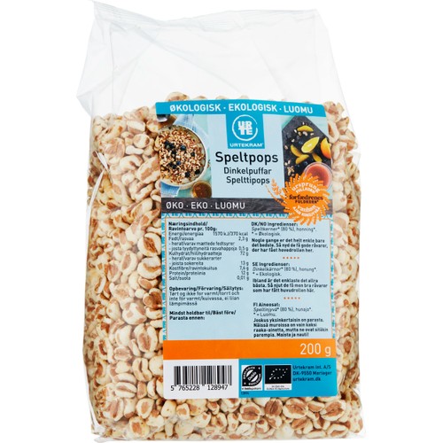 Dinkelpuffar Eko 200g Urtekram
