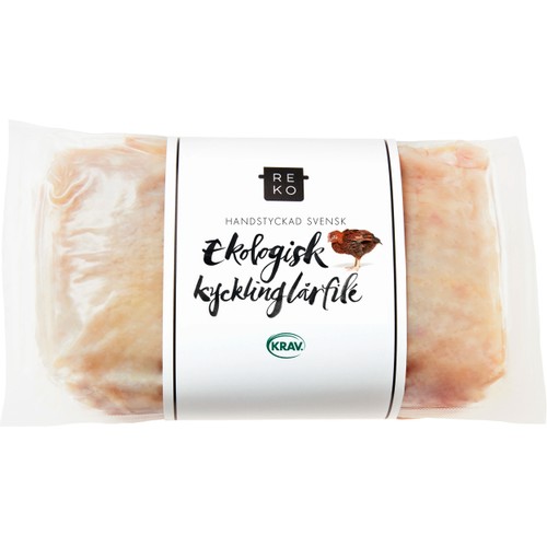 Kycklinglårfilé KRAV Fryst ca 500g Reko