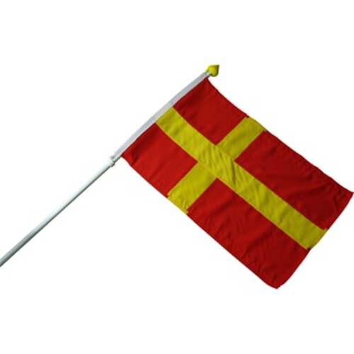 Flagga Skåne Fasad 117cm