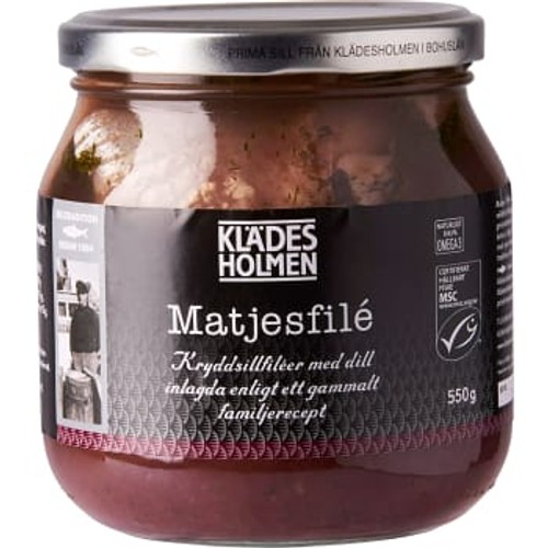 Matjesfilé 550g Klädesholmen