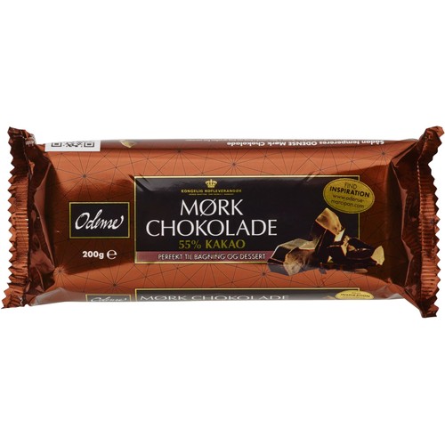 Bakchoklad Mörk 200g Odense