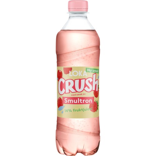 Läsk Crush Smultron 50cl Loka