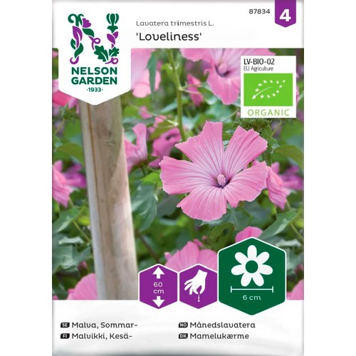 Malva Sommar Loveliness Organic 1-p Nelson Garden