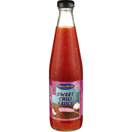 Sweet Chili sås Asia Mindre socker 500ml Santa Maria