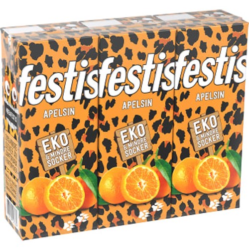 Fruktdryck Apelsin Ekologisk 20cl Festis