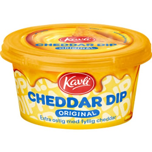 Dip Cheddar Original 185g Kavli
