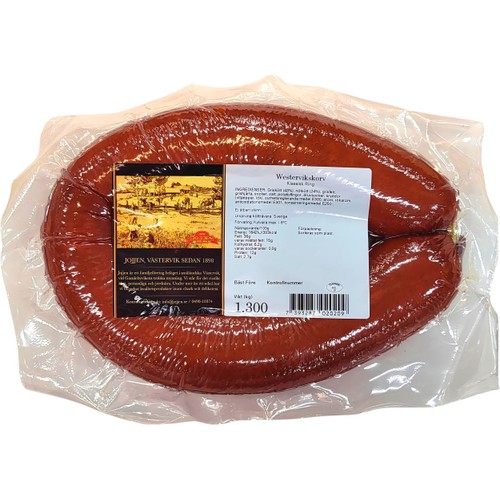 Westervikskorv Klassisk Ring 1,3kg Jojjen