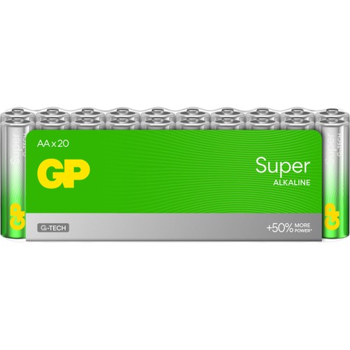 Batteri GP Super Alkaline AA/LR6 20-pack GP